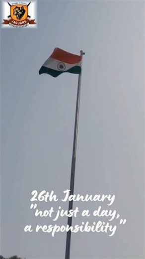 Proud Flag Hoisting Ceremony 🇮🇳 | Jaguars Defence Academy NDA Training Campus