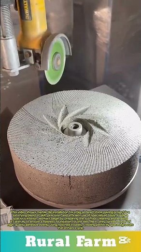 Grinding stone restoration: sharpening a milestone with an angle grinder