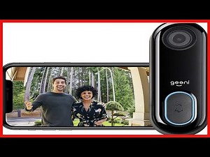 Geeni Video Doorbell | HD 1080p Video Quality, Weather-Resistant