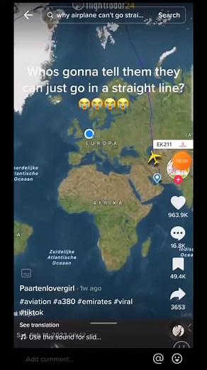 Exploring Flight Paths on Google Earth