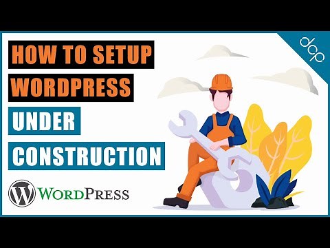 How to setup WordPress site under construction page