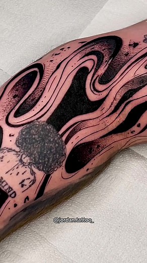 Suminagashi Fluid Tattoo Art Inspiration