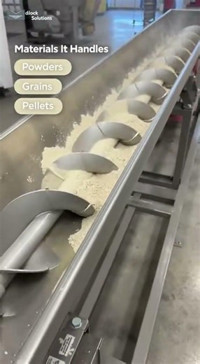 Horizontal Screw Conveyors: How They Work & Where They’re Used #HorizontalScrewConveyor