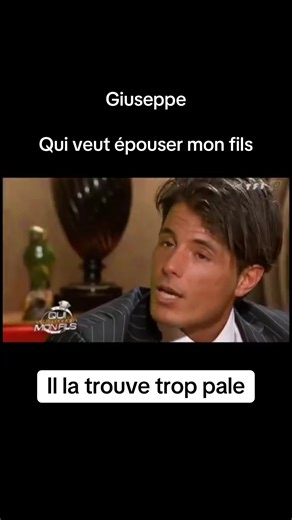 Giuseppe de l’émission Qui veut épouser mon fils. Qu’en pensez-vous ? #fyp #prt #pourtoi #pourtoiii #trend