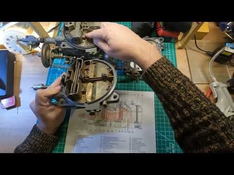 Workings of Solex 4a1 carburetor: 2nd stage throttle