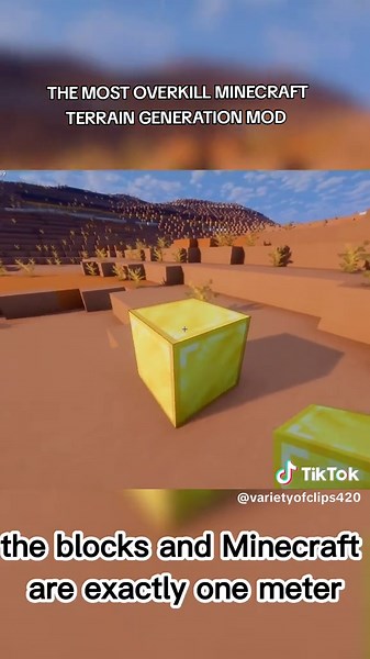 Amazing Overkill Minecraft Terrain Generation Mod