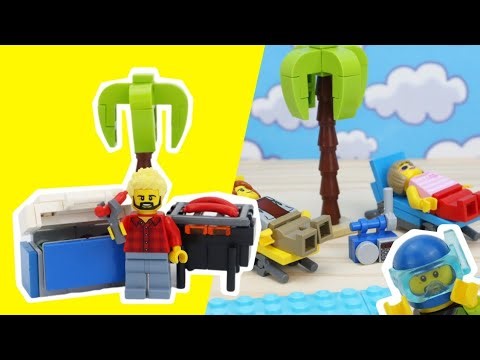 LEGO BEACH IDEAS (tutorial)