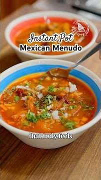 Easy Instant Pot Menudo #shorts