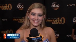 After her elimination, Willow Shields records a personal message thanking fans for all their support during Season 20 of Dancing with the Stars. | Access