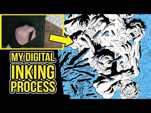 My Digital Inking Process Step by Step
