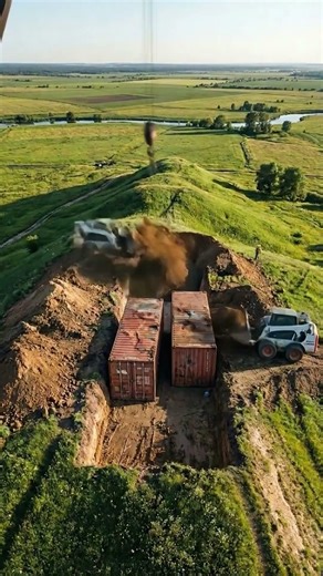 They Built A Hobbit Home from Shipping Containers!!! 🍃