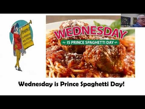 Anthony Sammarco talks Prince Spaghetti at the Osterville Village Library