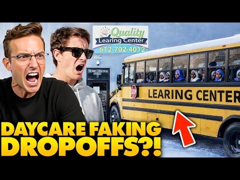 Somali Fraudsters PANIC! Truck In Fake Kids to Their Fake Daycares, Parents PAID Kickbacks on Video…