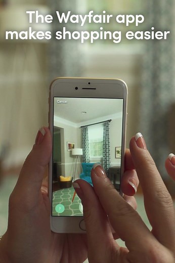 Worried it won't fit? Download our App and use the new Augmented Reality to view furniture in your room before buy! | Wayfair