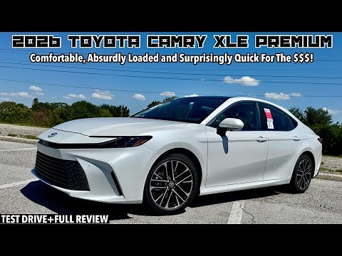 2026 Toyota Camry XLE Premium: TEST DRIVE+FULL REVIEW