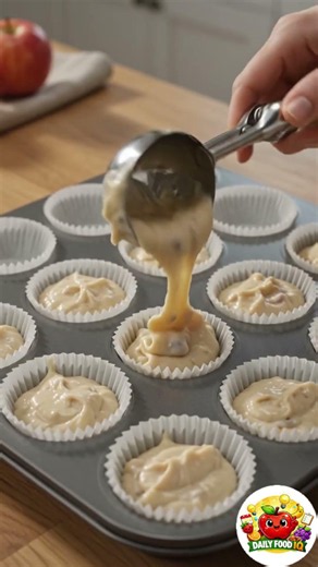These Apple Cinnamon Muffins Are So Soft! (Would you try them) 🤤🍎