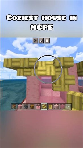 Cozy Small House in Minecraft 🏡 | Best Tiny Survival House Tutorial #minecraft #minecraftshorts