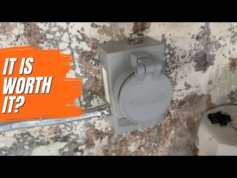 IT WORKS! Reliance Controls 50-Amp Power Inlet Box