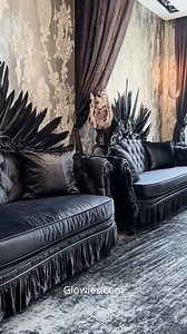 19K views · 1.3K reactions | Gothic Raven Feather Couch | Gothic Darling | Facebook