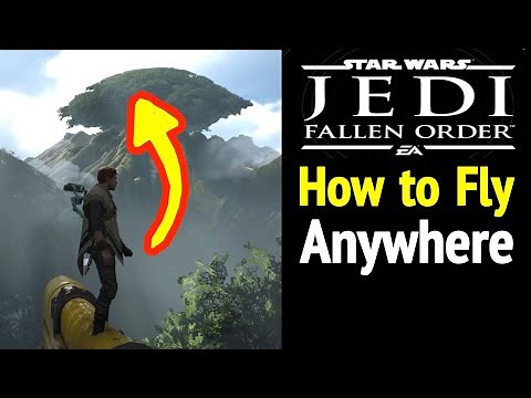 How to Fly Anywhere in Jedi Fallen Order (Unlock Flying Double Jump and Jedi Flip) PS5