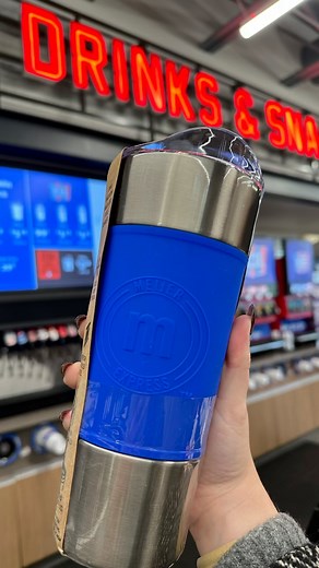 Next time you grab a fountain soda or coffee at our Meijer Express locations, grab one of our new reusable mugs located by our coffee bar! When you purchase a mug, your first fill is free and refills are only 69 cents! | Meijer