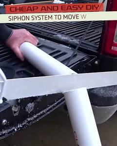 Cheap and easy DIY to make your own siphon system! FOLLOW the page for the full video! ⬇ | Outdoors With The Morgans