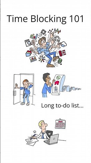 Time Blocking in 60 Seconds #shorts