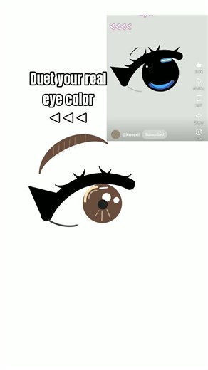 duet ur real eye color