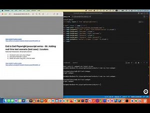 GITS-Playwright Javascript UI Automation Series-06 | Test case | Locators (Identifiers)