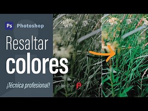 🔥 Resaltar color en Photoshop - Técnica profesional