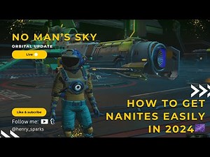 How to get Nanites Easily 2024 | No Man's Sky Orbital Update | #nomanssky | #gamingtutorial