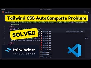 How to Fix Tailwind CSS Intellisense Autocomplete Not Working in VS Code