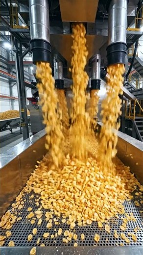 Inside a Giant Corn Flakes Factory! 🥣🏭