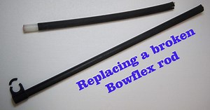 Replacing a broken Bowflex rod