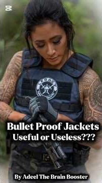 Bullet Proof Jacket | Do bullet proof jacket really work #shorts #bulletproofjacket