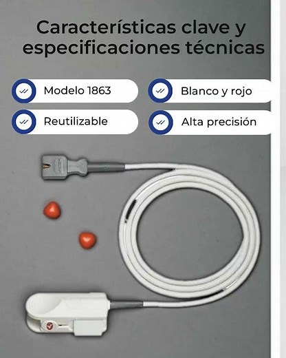 Sensor SpO2 adulto Masimo Set Lncs Dcip 1863