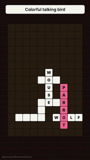 Daily Crossword Puzzles Trivia Quiz - Animals (2026-07-21)