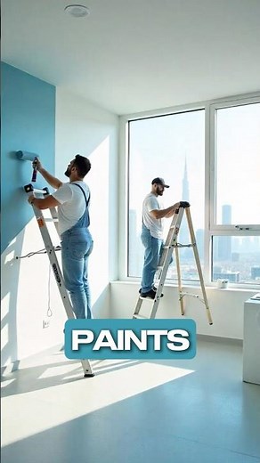 What type of paint need to be used in Home and how? #paint #shorts ￼