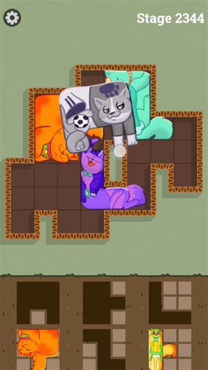 I love puzzle cat walkthrough game 2344 #shortvideo #youtubeshorts