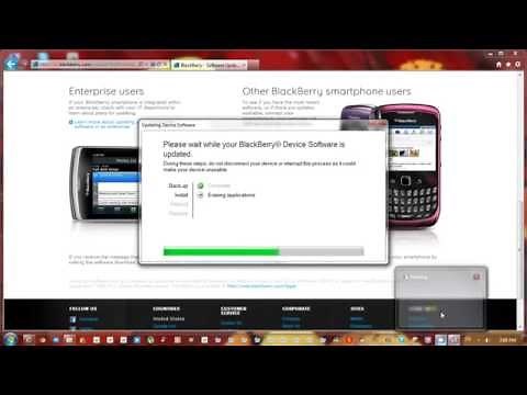 How to Update your blackberry to the latest os 7