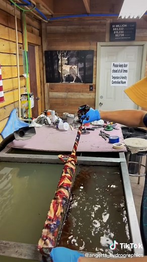 Americanizing a gun stock with hydrographics #merica #angertshydrographics #country #outdoors #america #flag #pa #fypシ #yeeyee #dipped #pa #2ndadmendment #free #paint #custom #fypageシ #respect #satisfyingvideos #oddlysatisfying #pewpew | Angert's Hydrographics