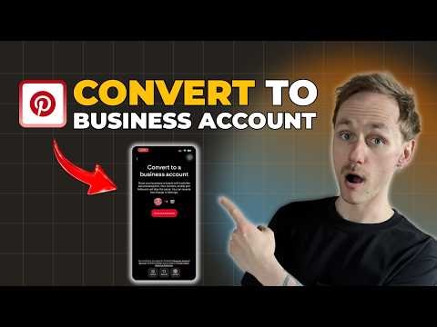 How to Convert a Pinterest Personal Account to a Business Account [2026 Full Guide]