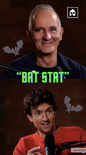 BAT STAT🦇 Greg is blown away by Kevin's extensive bat knowledge in the latest episode of #GrandDesignsDeconstructed. Listen on Spotify or watch on the Channel 4 website. | Grand Designs
