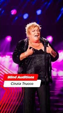 Cinzia canta "Accidenti a te" di Fiordaliso | The Voice Senior Italy Blind Auditions