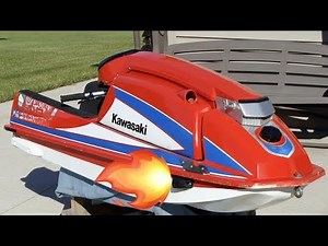 Js550 saving vintage standup ski. More work to come! #js550 #js440 #jetski #kawasaki #2stroke