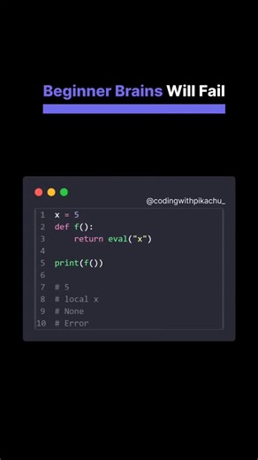 Coding with pikachu on Instagram: "Comment your answers..... . . . . . #coding #codinglife #codingisfun #codingforkids #codingmemes #creativecoding #codingdays #codingpics #codingchallenge #codingfun #codingjokes #medicalcoding #learncoding #codingtips #codingproblems #codingmeme #kidscoding #coder #programming #programmers #python #development #security #websitedesign #algorithm #programminglife #programmings #programmersday #viral"