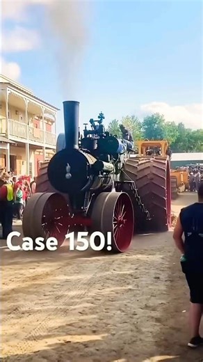 DOZER vs STEAM TRACTOR #tractor #case #steamengine