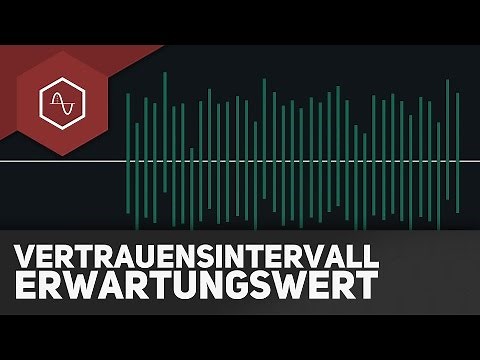 Calculate confidence interval for expected value - example simply explained