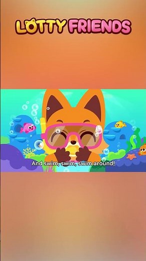 #Shorts | Fox’s Summer Vacation 🦊🏖️| Korean Vowel [ㅕ] | Kids Songs | Lotty Friends