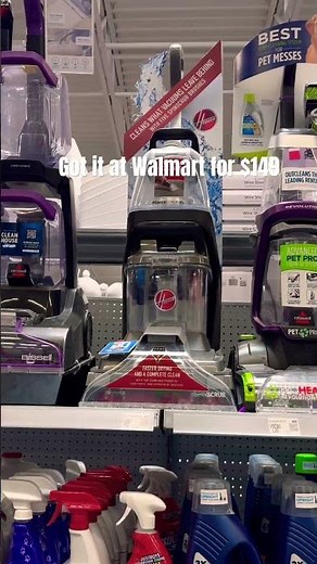 $149 at Walmart for this carpet cleaner